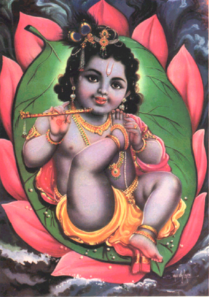 Krishna bébé
