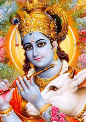 Krishna et sa monture