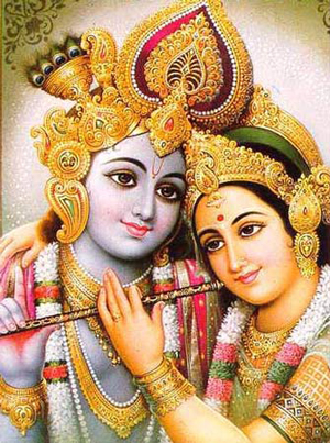 Krishna et Radha