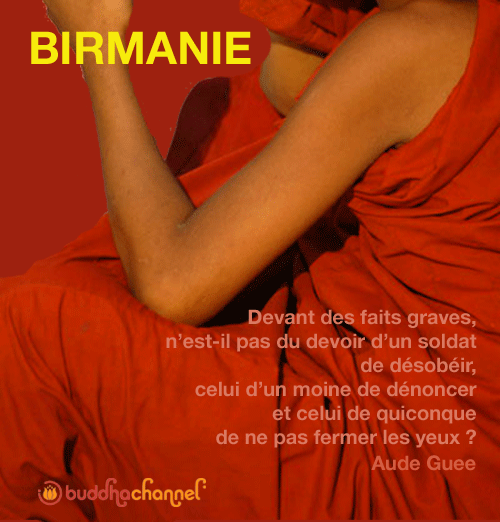 Birmanie - le devoir de chacun