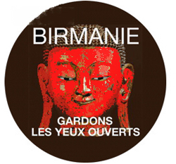 Badge pour la Birmanie