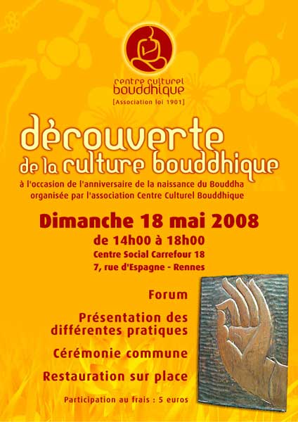 18 mai - Découverte de la culture bouddhique