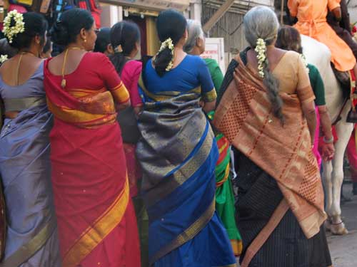 Femmes indiennes à Mapusa