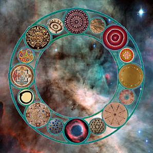Mandala cosmik (version 17). Jordan Lamorlette