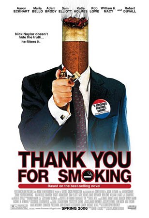 Affiche Thank You for Smoking