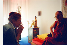 Dalaï-Lama et Claude B. Levenson
