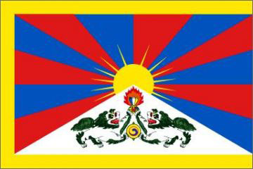 Drapeau du Tibet