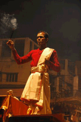 Puja à Varanasi