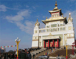 The Golden Temple in Elista
