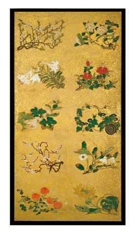 Fleurs (Hanamaruzu 1) de Itô Jakuchô (1716-1800).