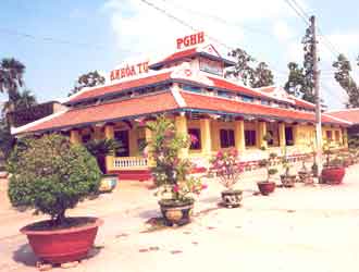 Pagode An Hoa Tu, village de Hoa Hao, province de An Giang