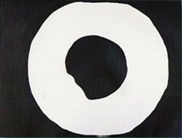 Jiro Yoshihara - White Circle 1970 Jiro Yoshihara - White Circle 1970
