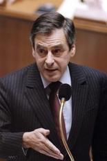 François Fillon à l'Assemblée nationale, le 3 février 2009 à Paris