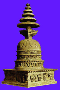 stûpa votif du Gandhara