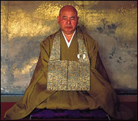 Keido Fukushima Head abbot of Tofuku-ji Keido Fukushima Head abbot of Tofuku-ji