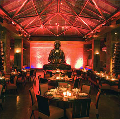 A Buddha Bar restaurant in the USA. Indonesian Buddhists are up in arms over the franchise opening in its capital, Jakarta