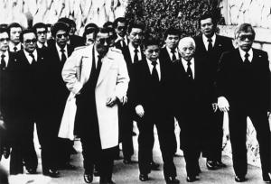 Members of Yamaguchi-gumi, Japan's largest Yakuza organisation