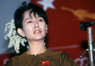 L'opposante birmane Aung San Suu Kyi