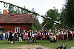 Fête du solstice d'été en Suède