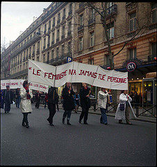 Mobilisation pour la journée de la femme 2009