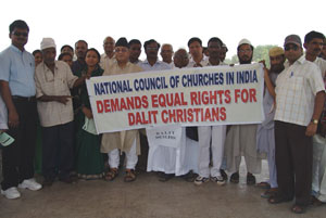 Almost all Christians in India hail from the so-called Dalit community, the former 