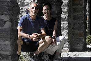 Buddhists Henry Chapin and his wife, Bozica Costigliola