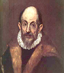Autoportrait Le Greco - Metropolitan Museum of Art de New York