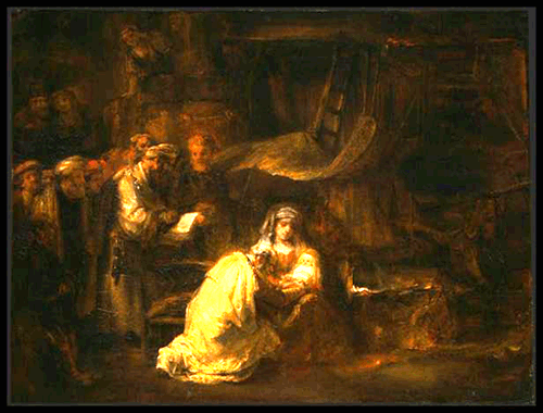 La Circoncision par Rembrandt