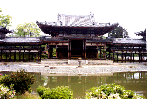 This architeture, which is called Byuoudouin,was build in Heian Period.