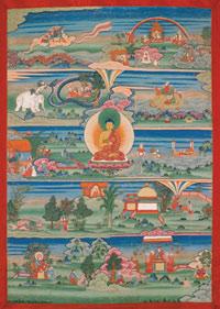 Récits des vies antérieures (jātaka) du Buddha (XVIIIe-XIXe siècle).