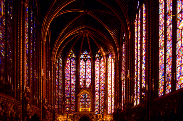 La Sainte Chapelle à Paris La Sainte Chapelle à Paris