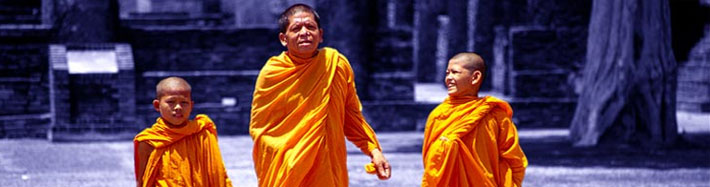 Mönche in Thailand