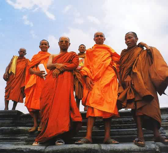 Pilgrimage - Cambodian Monks