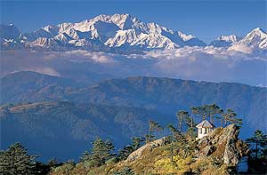 View of sikkim