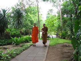 Pandit Bhikkhu walks the path to spiritual enlightenment.