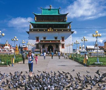 Ivolga Monastery in Buryatia