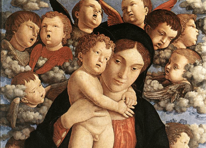 Madone au chérubinAndrea Mantegna, 1485