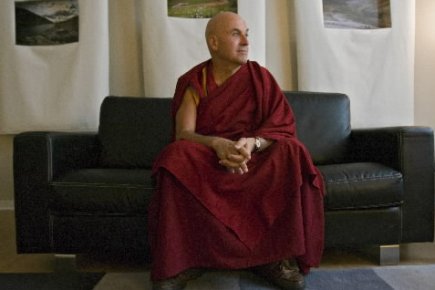 Matthieu Ricard donnera quelques conférences au cours des prochains jours.