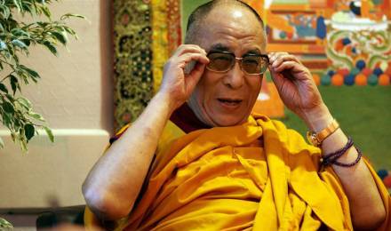 Le dalaï-lama était invité à Toulouse du 13 au 15 août pour donner une série de conférences ©