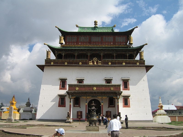 temple Avalokiteshvara de Gandantegchinlin