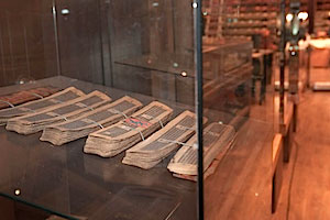 The Mongolian National Library in Ulaanbataar has become an invaluable repository for Buddhist manuscripts in a region where many originals were destroyed under communist rule. Among the highlights is a collection of Sanskrit verses by Nagarjuna, a 2nd-century Indian Buddhist philosopher. But the museum has also had trouble maintaining and cataloguing the collection. (Photos: Pearly Jacob)