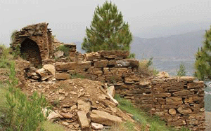 Illegal excavation and government apathy lay waste to historical site. PHOTOS: FAZAL KHALIQ /EXPRESS