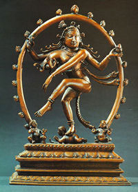 Nataraja, or the Dance of Shiva.