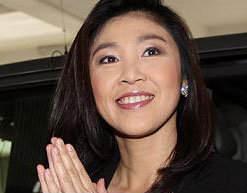 Thai Prime Minister Yingluck Shinawatra