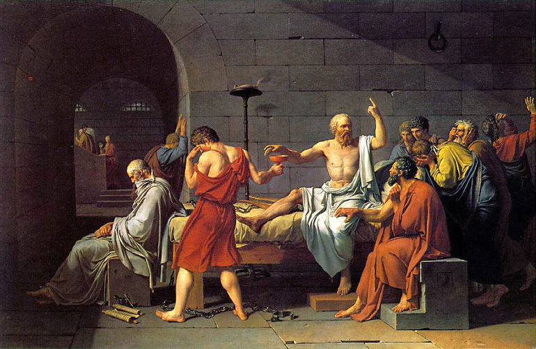David. La mort de Socrate (1787) David. La mort de Socrate (1787)