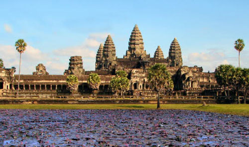 Angkor Vat, le plus saisissant des monuments d’Angkor, et l’un des mieux conservés