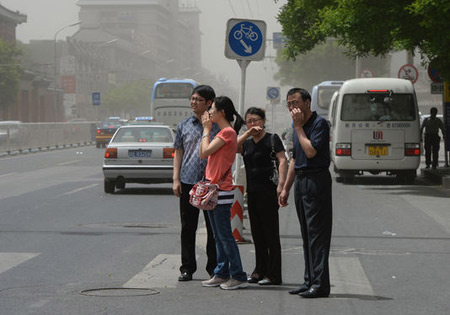 A Pékin, le 19 mai 2013. | MARK RALSTON/AFP