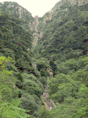 Les marches du Mont Tai Shan