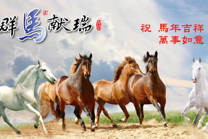 Nossos melhores votos de um Ano do Cavalo feliz e auspicioso! (Betty Peng/Epoch Times)