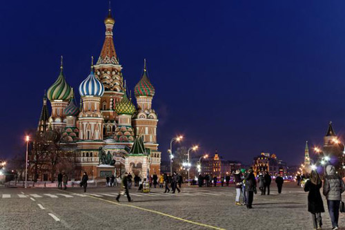 Cathédrale Basile-le-Bienheureux, Moscou, Russie. Photo: Stéphane Martin / flickr-cc